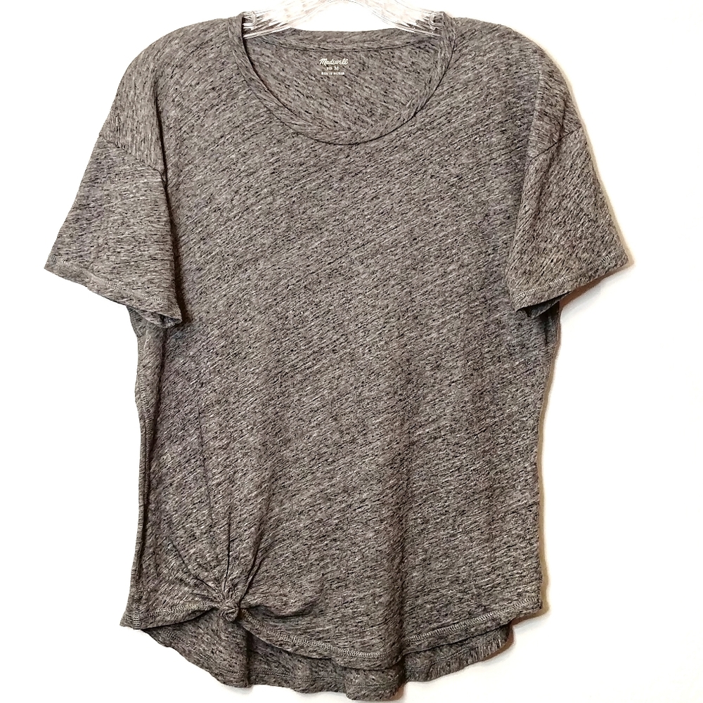 Madewell Whisper Cotton Crewneck Tee, Sz Med